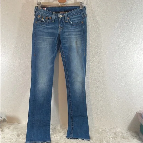 TRUE RELIGION Billy Classic Denim Jeans With Pockets Size 26 - Picture 2 of 10